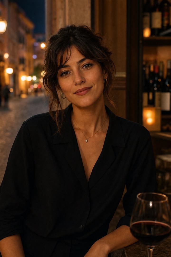 Portrait of Alma, a Rome local