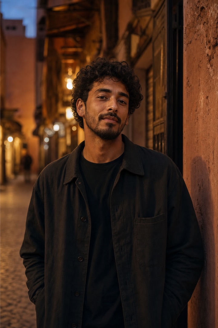 Portrait of Amir, a Marrakech local
