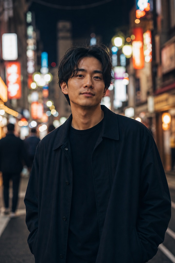 Portrait of Kenji, a Tokyo local