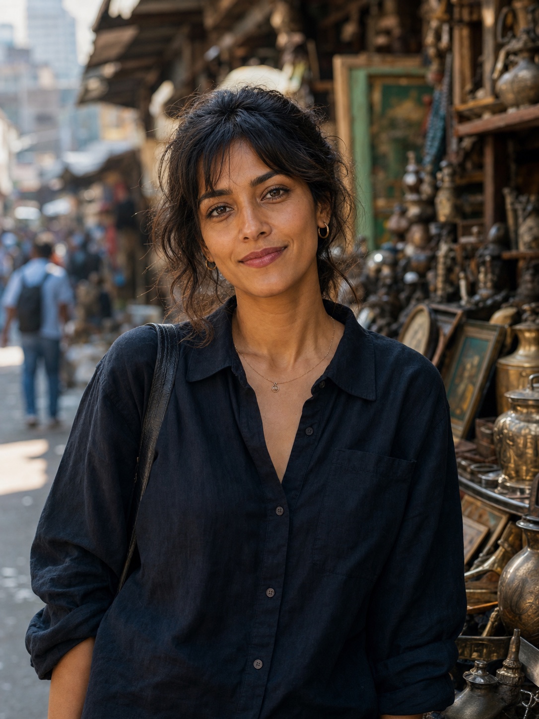Portrait of Meera, a Mumbai local